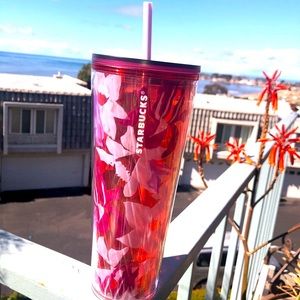 New Starbucks Adorable Pink Tumbler